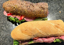 Sandwich med roastbeef
